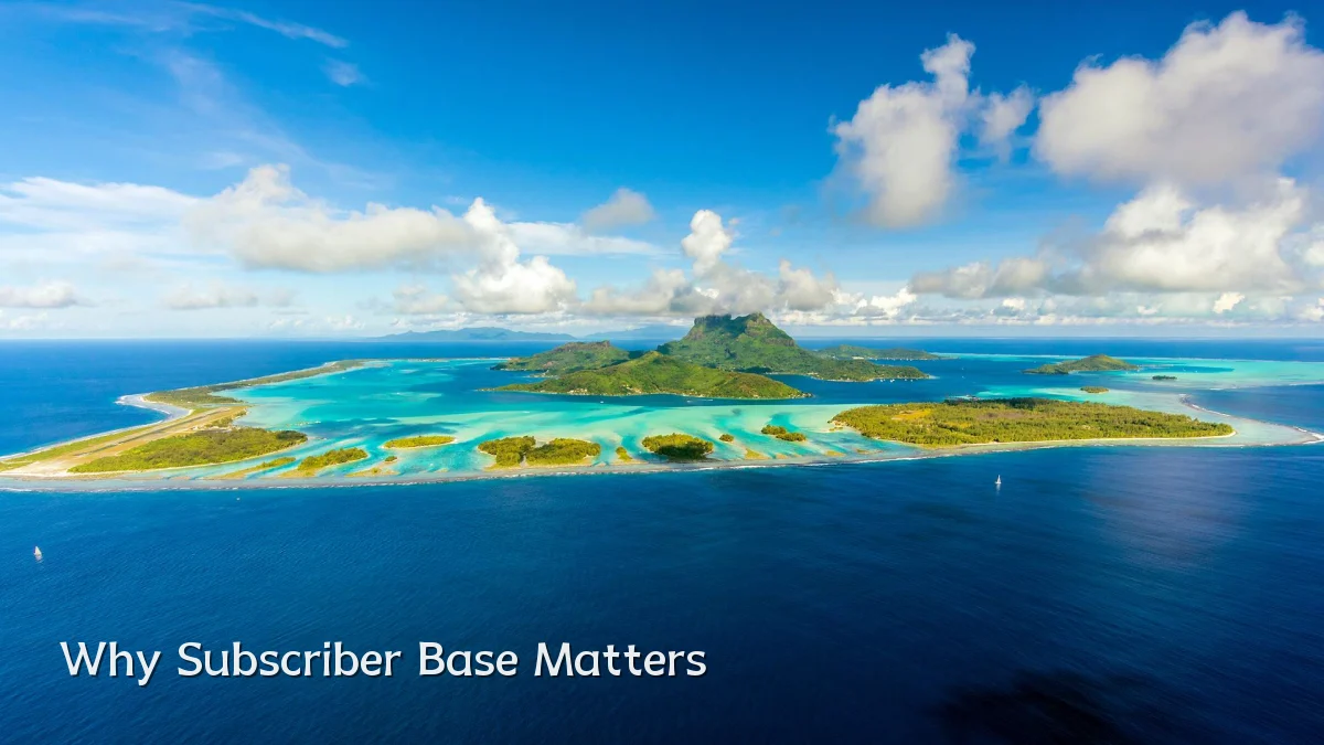Why Subscriber Base Matters
