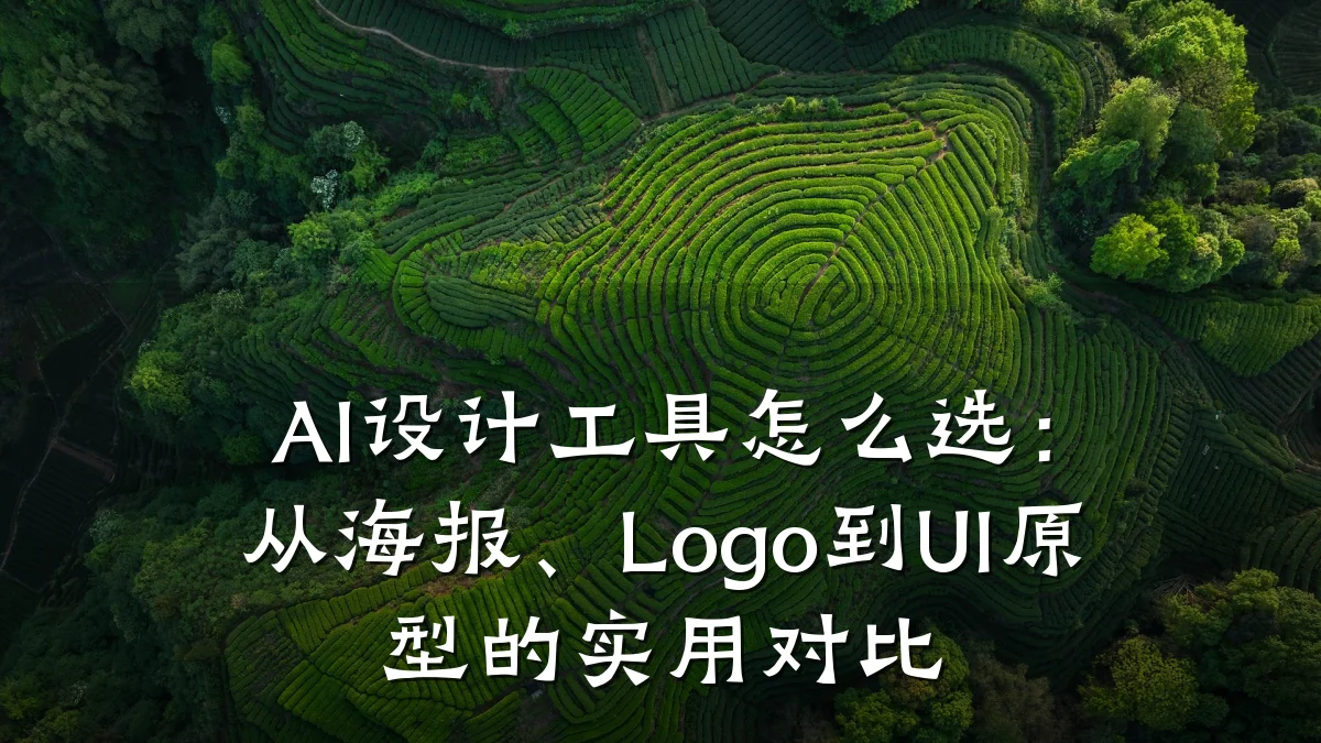 AI设计工具怎么选:从海报、Logo到UI原型的实用对比