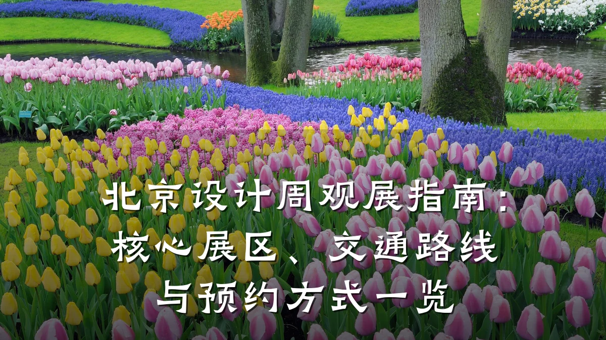 北京设计周观展指南:核心展区、交通路线与预约方式一览