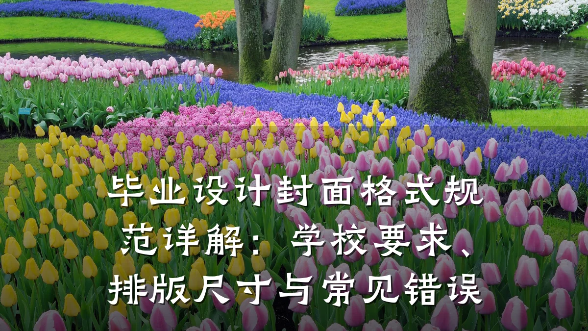 毕业设计封面格式规范详解:学校要求、排版尺寸与常见错误