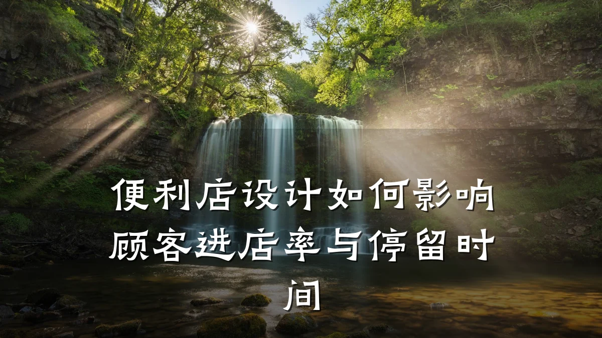 便利店设计如何影响顾客进店率与停留时间