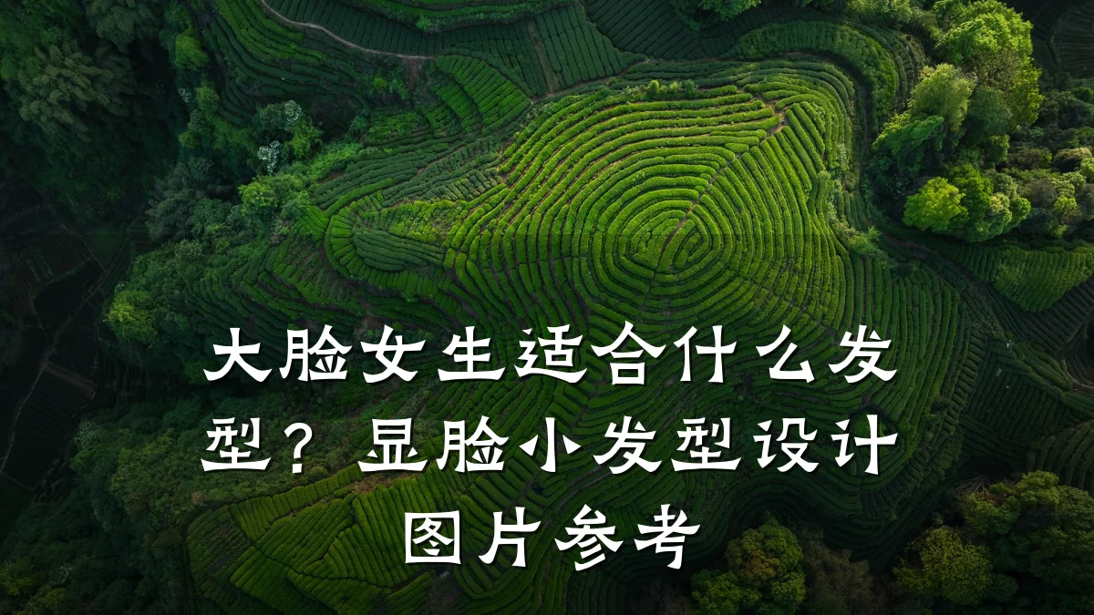 大脸女生适合什么发型?显脸小发型设计图片参考