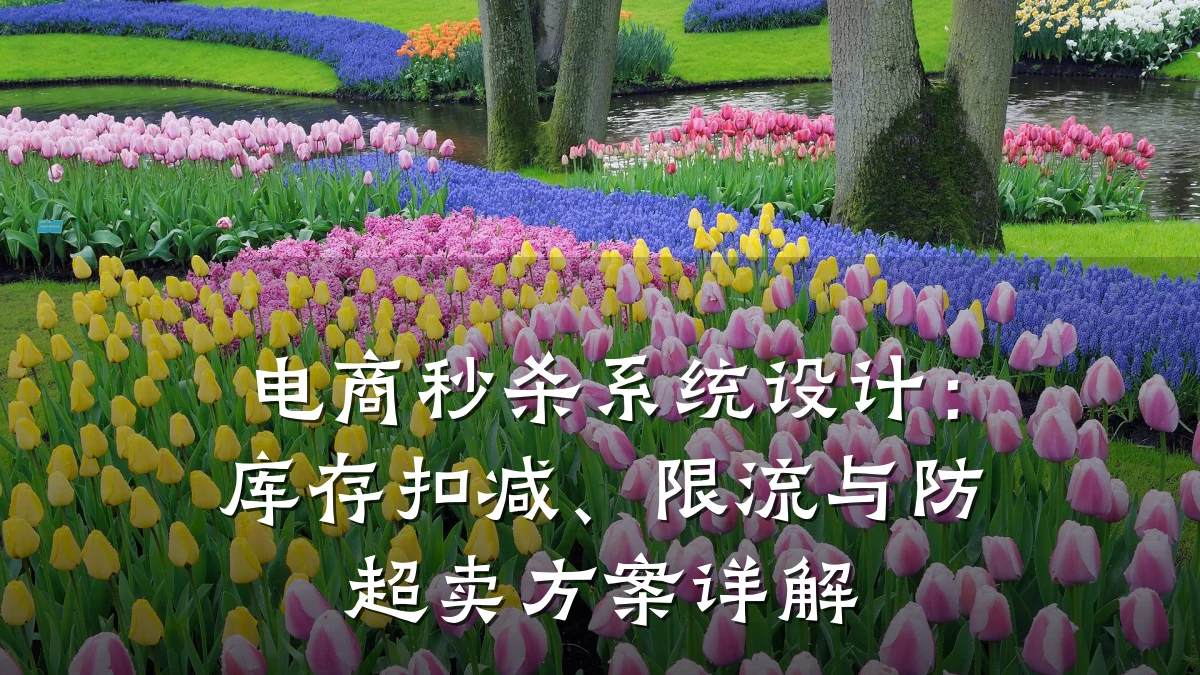 电商秒杀系统设计:库存扣减、限流与防超卖方案详解