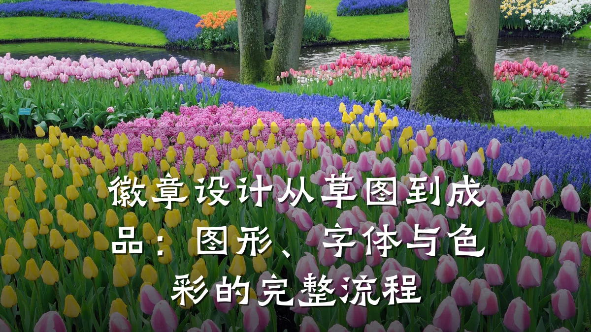 徽章设计从草图到成品：图形、字体与色彩的完整流程