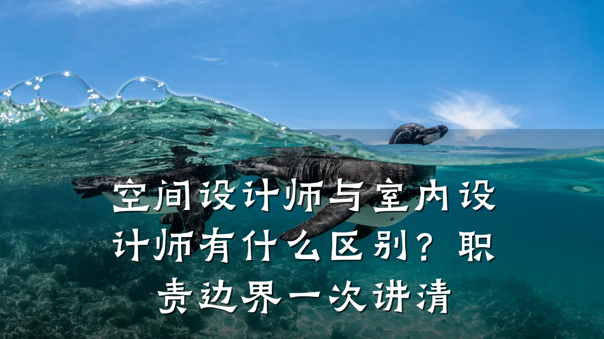 空间设计师与室内设计师有什么区别?职责边界一次讲清