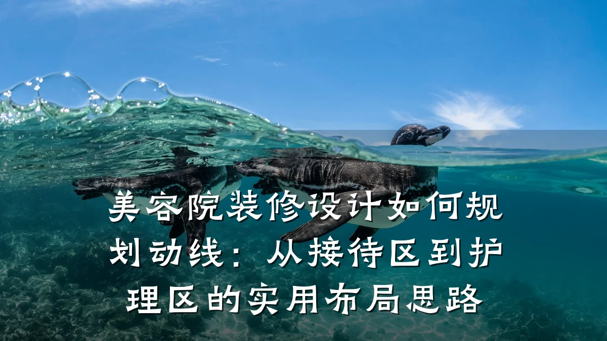 美容院装修设计如何规划动线:从接待区到护理区的实用布局思路