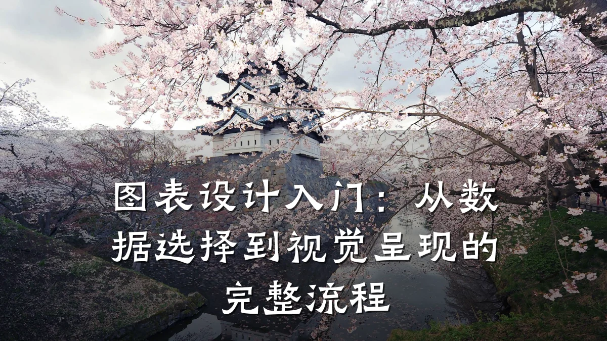 图表设计入门:从数据选择到视觉呈现的完整流程