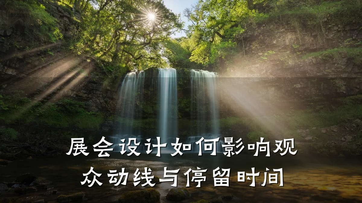 展会设计如何影响观众动线与停留时间