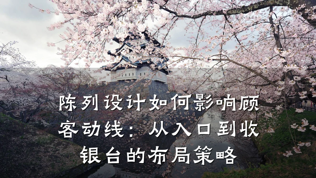 陈列设计如何影响顾客动线:从入口到收银台的布局策略