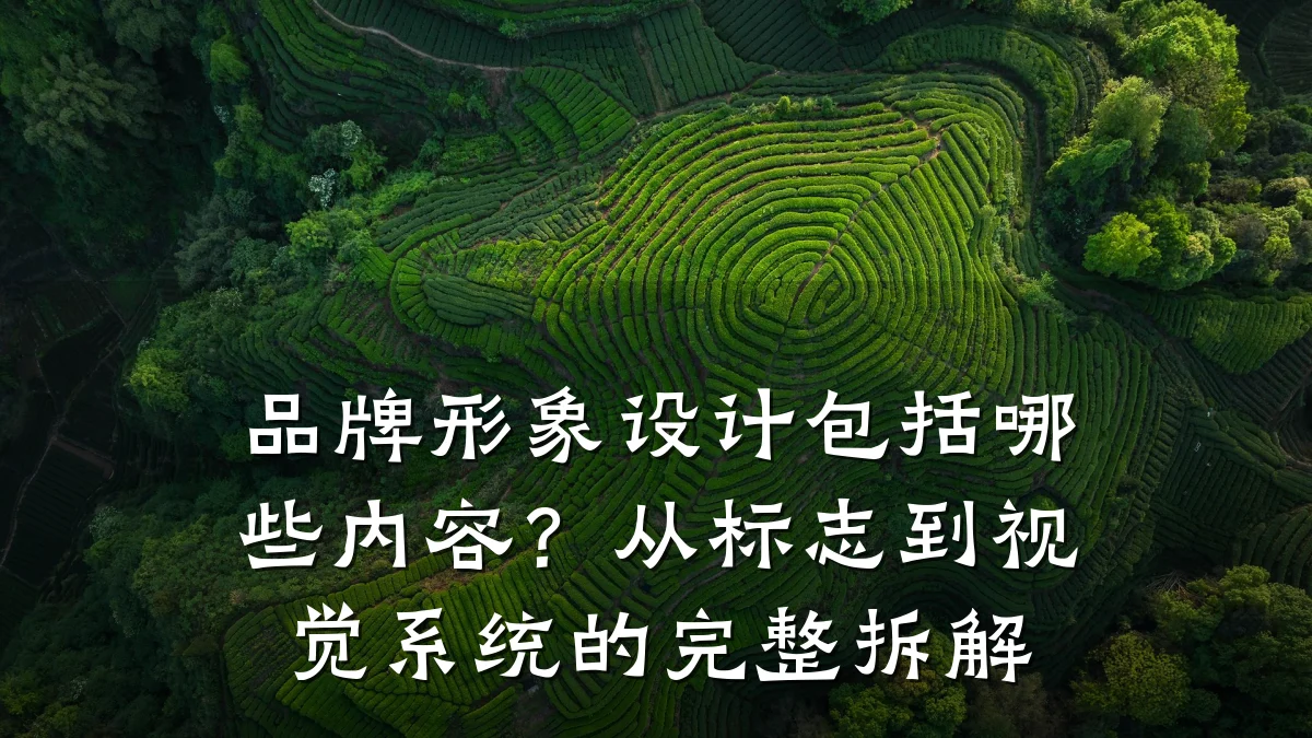 品牌形象设计包括哪些内容?从标志到视觉系统的完整拆解