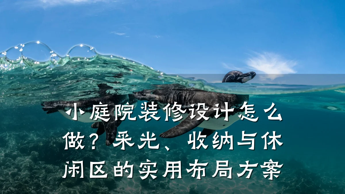 小庭院装修设计怎么做?采光、收纳与休闲区的实用布局方案
