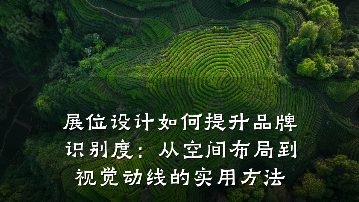 展位设计如何提升品牌识别度:从空间布局到视觉动线的实用方法