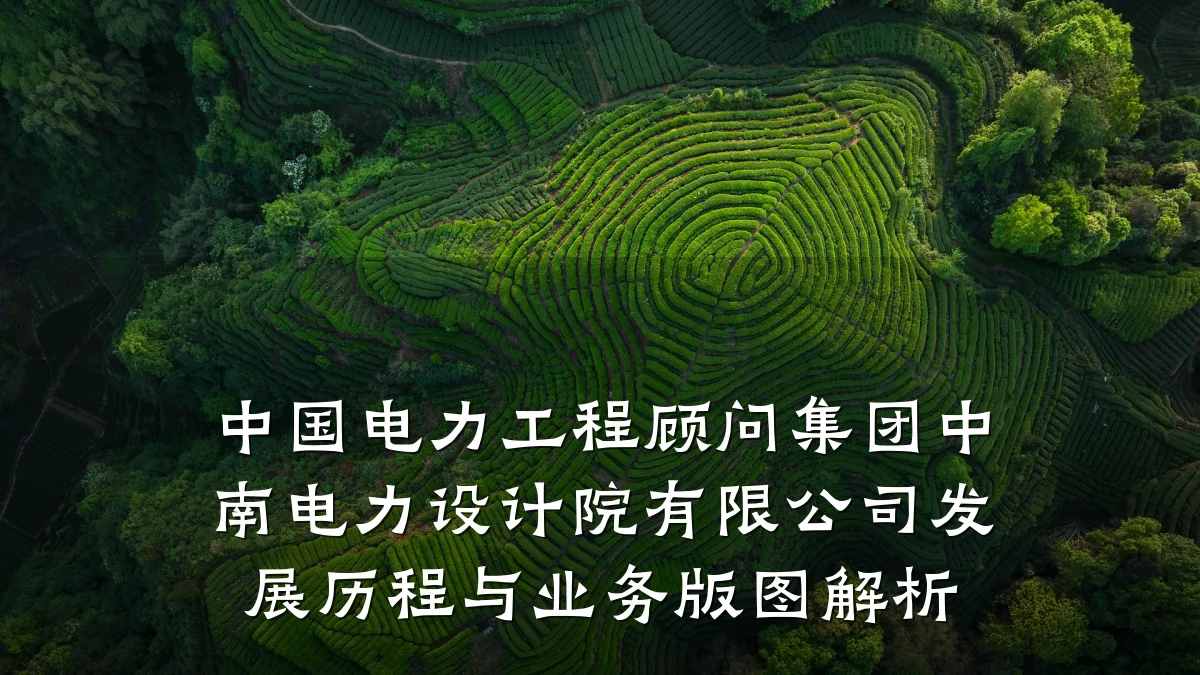 中国电力工程顾问集团中南电力设计院有限公司发展历程与业务版图解析