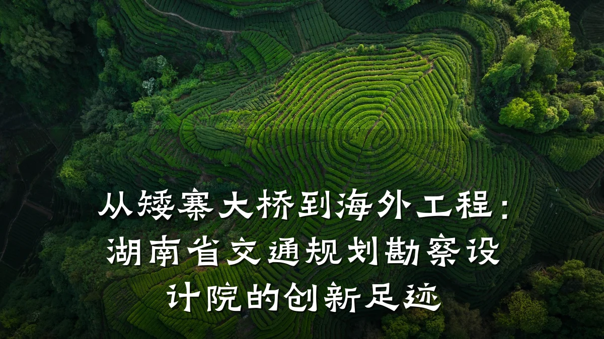 从矮寨大桥到海外工程：湖南省交通规划勘察设计院的创新足迹