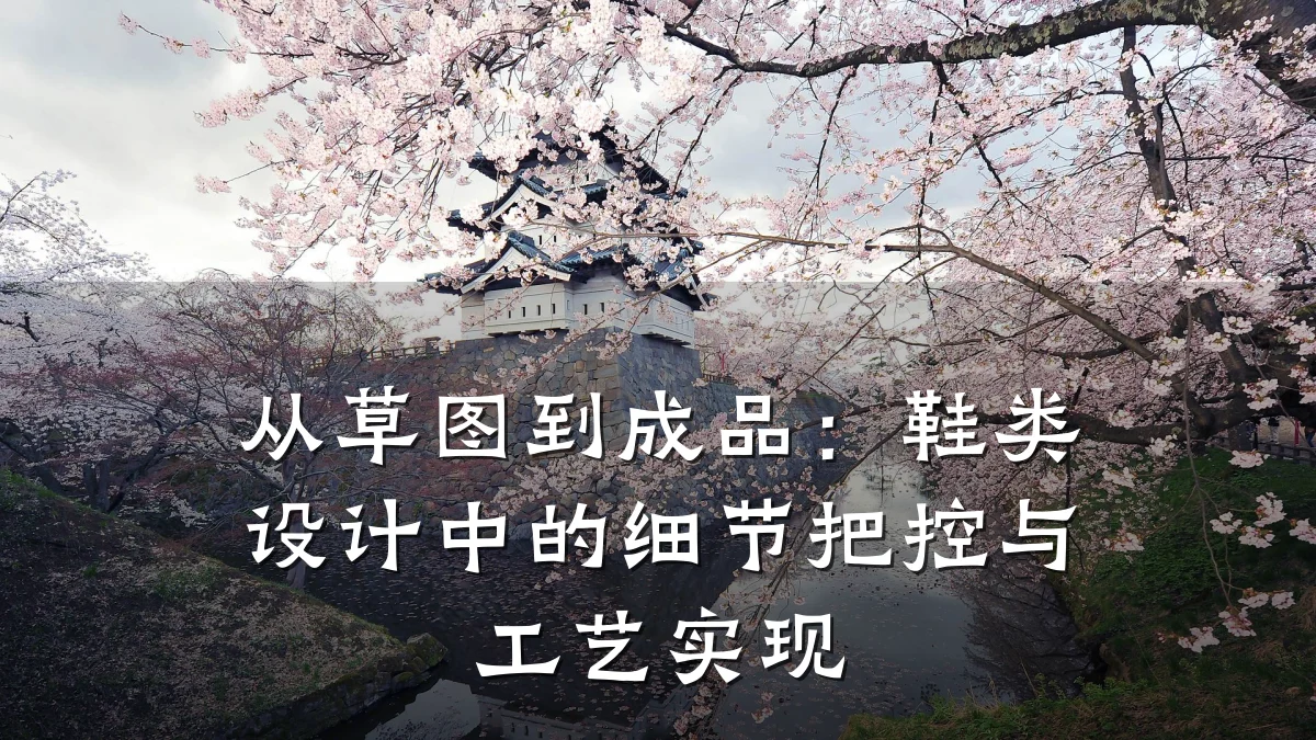 从草图到成品:鞋类设计中的细节把控与工艺实现