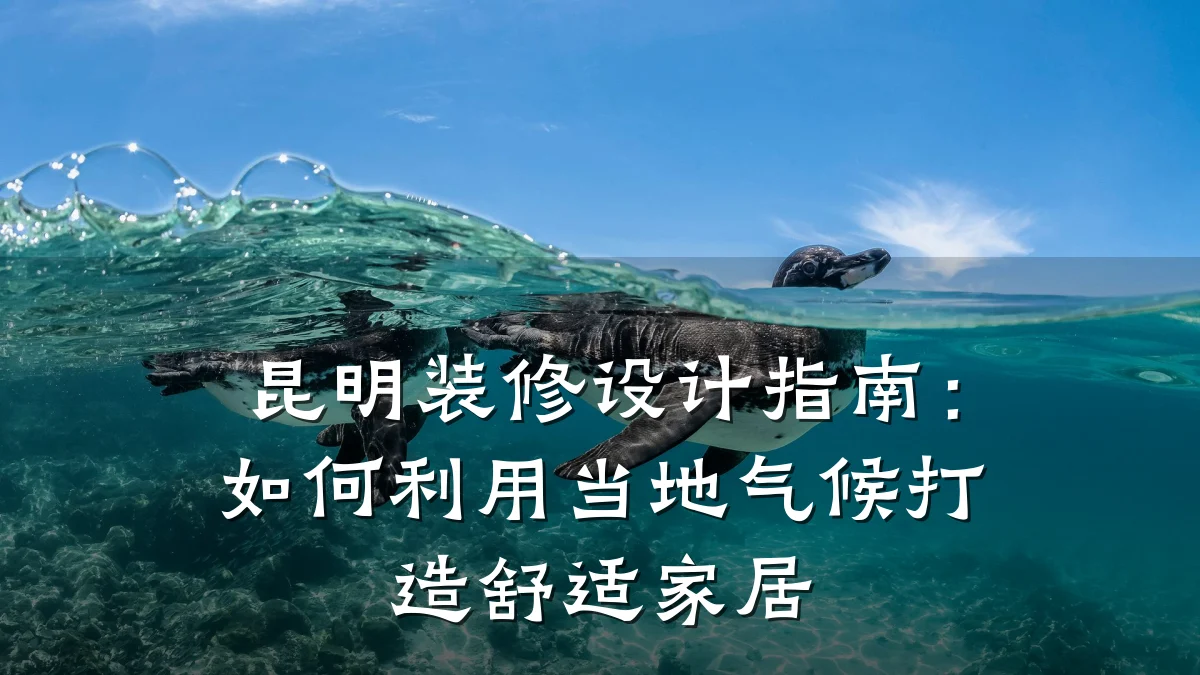 昆明装修设计指南:如何利用当地气候打造舒适家居
