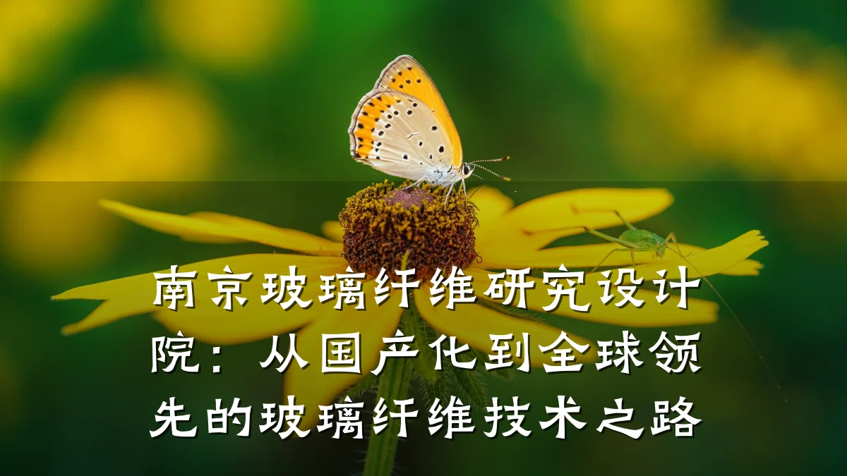 南京玻璃纤维研究设计院:从国产化到全球领先的玻璃纤维技术之路