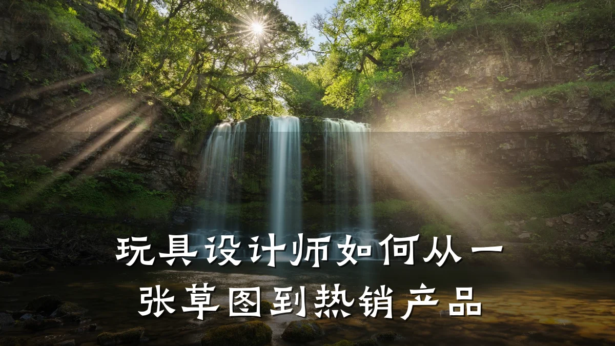 玩具设计师如何从一张草图到热销产品