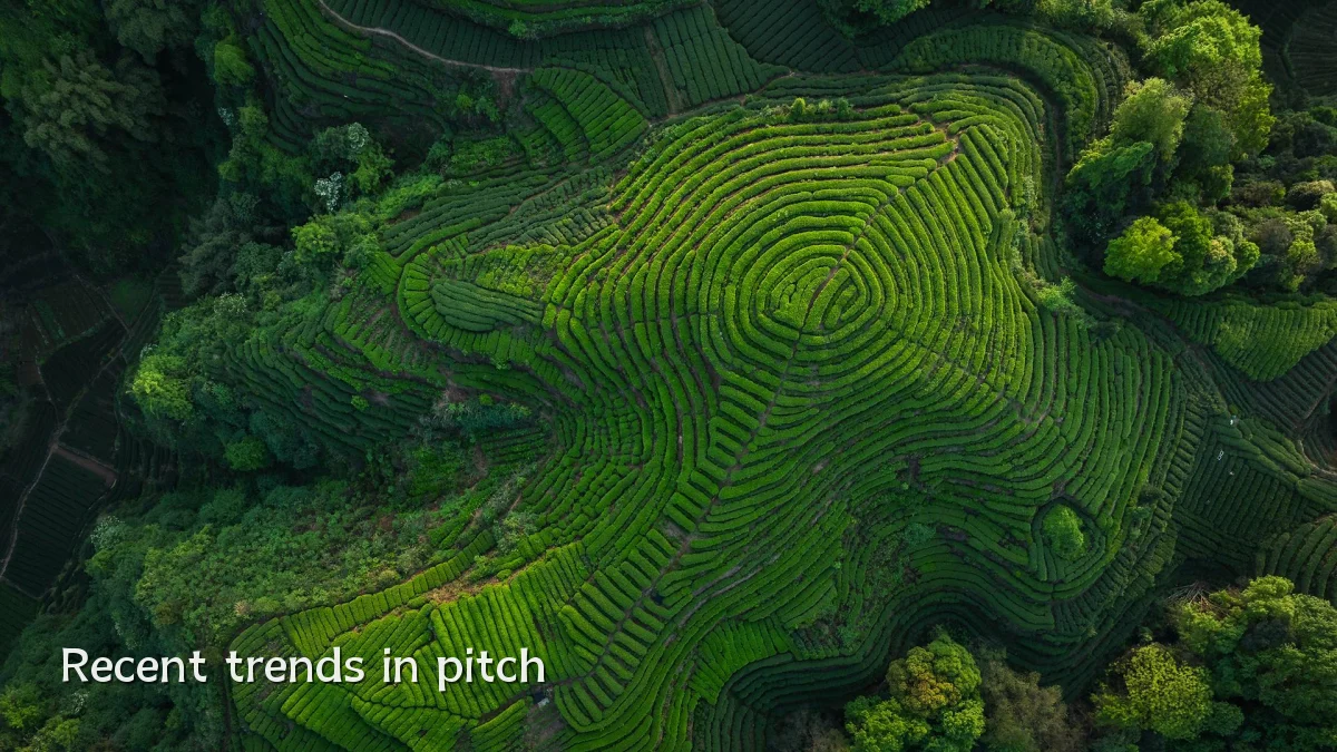 Recent trends in pitch
