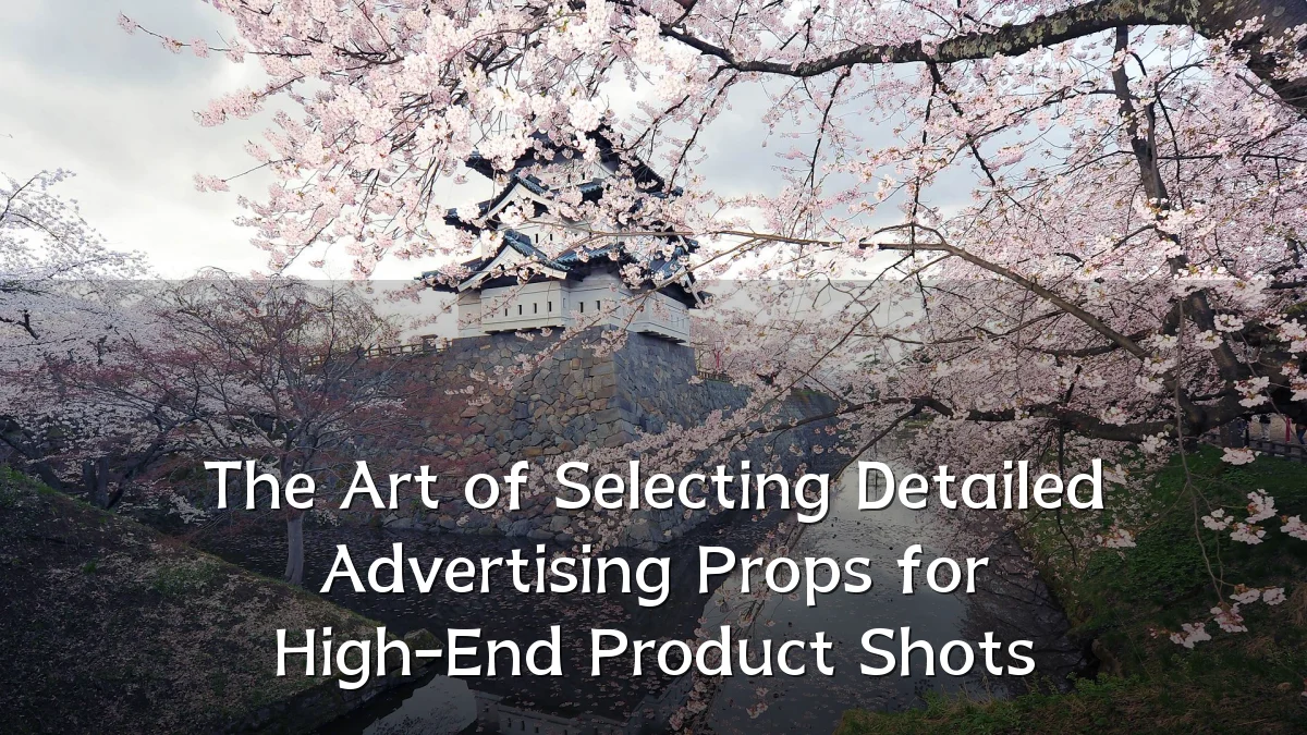 The Art of Selecting Detailed Advertising Props for High-End Product Shots