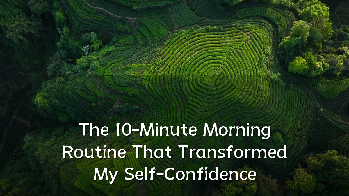 The 10-Minute Morning Routine That Transformed My Self-Confidence