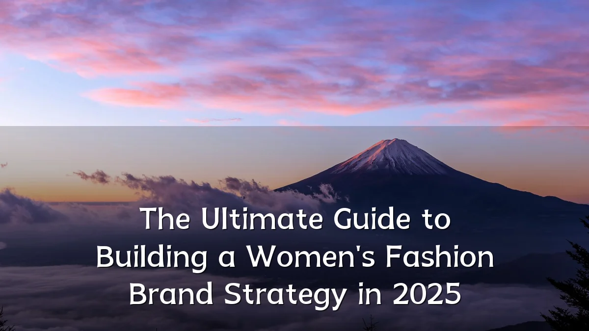 The Ultimate Guide to Building a Women's Fashion Brand Strategy in 2025